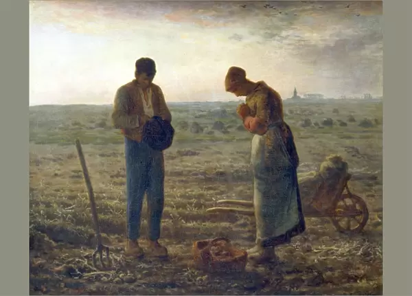 The Angelus, 1857-1859. Artist: Jean Francois Millet