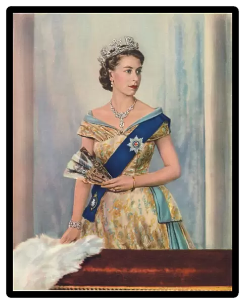 Her Majesty Queen Elizabeth II, c1953
