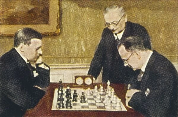 Alekhine loved cats 