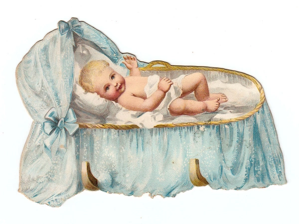 Baby in best sale a cradle