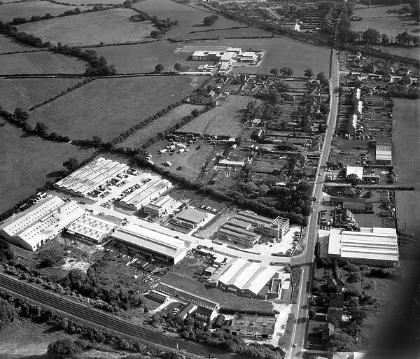 Aerial View Of The North Of Edenbridge Kent 10982984 Framed Photos