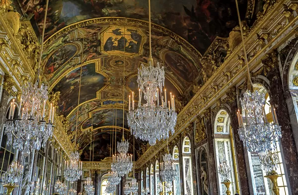 Hall of Mirrors, Palace of Versailles (photo)