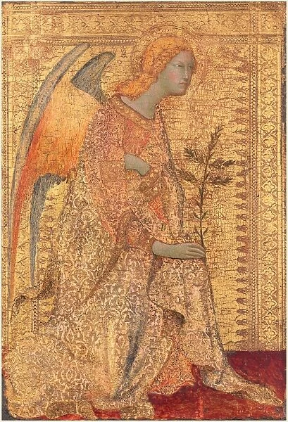 Simone Martini The Angel of the Annunciation Italian c