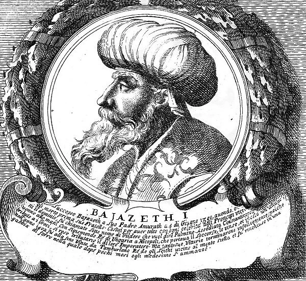 Bayezid I, Sultan of the Ottoman Empire For sale as Framed Prints ...