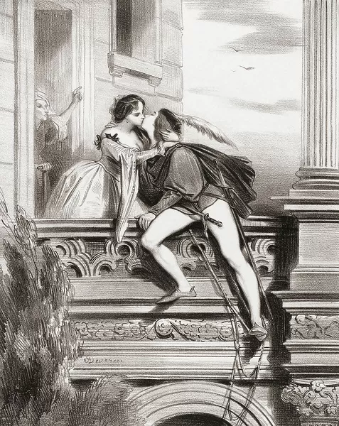 Romeo And Juliet Balcony Scene Act Two Scene Two Available As Framed Prints Photos Wall Art 5656