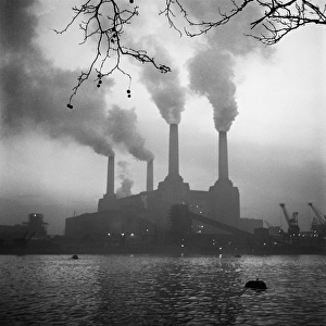 Industrial Fine Art Print Collection: Battersea Power Station