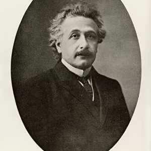 Famous inventors and scientists Fine Art Print Collection: Albert Einstein