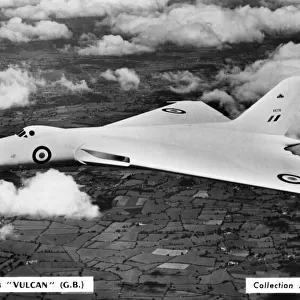 Popular Themes Canvas Print Collection: Vulcan Bomber