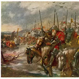Battles Canvas Print Collection: Battle of Agincourt