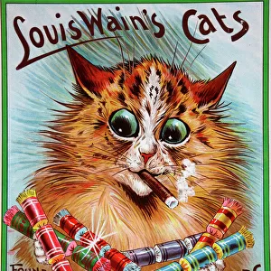 Christmas Greetings Card Collection: Cats