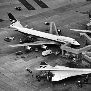 Aeroplanes Canvas Print Collection: Concorde