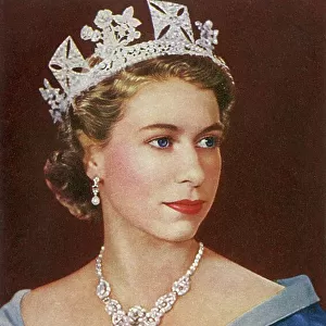 Royalty Fine Art Print Collection: Queen Elizabeth II