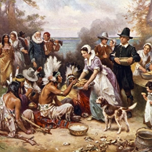 Special Days Metal Print Collection: Thanksgiving