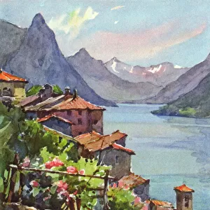 Switzerland Canvas Print Collection: Lugano