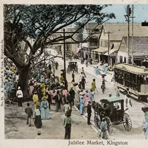 Jamaica Canvas Print Collection: Kingston