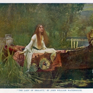 Popular Themes Canvas Print Collection: Lady of Shalott