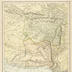 Afghanistan Metal Print Collection: Maps