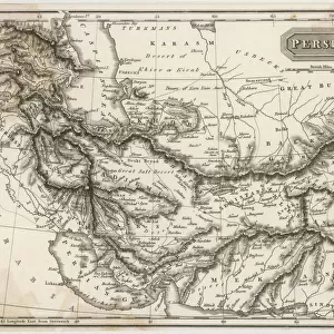 Iran Metal Print Collection: Maps