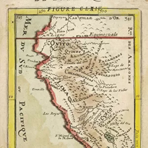 Peru Canvas Print Collection: Maps