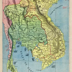 Thailand Metal Print Collection: Maps
