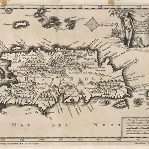 Dominican Republic Canvas Print Collection: Maps