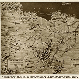Algeria Canvas Print Collection: Maps