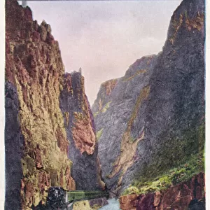 Bridges Fine Art Print Collection: The Royal Gorge Bridge, Colorado