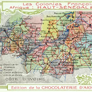 Niger Metal Print Collection: Maps