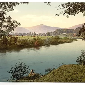 Monmouthshire Fine Art Print Collection: Abergavenny