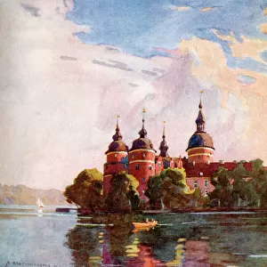 Sweden Canvas Print Collection: Castles