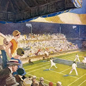 Sport Greetings Card Collection: Tennis