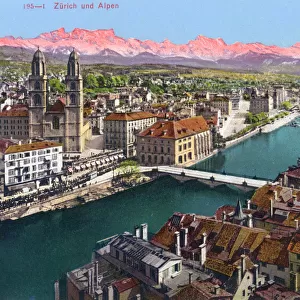 Switzerland Canvas Print Collection: Zurich