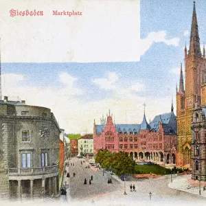 Germany Metal Print Collection: Wiesbaden