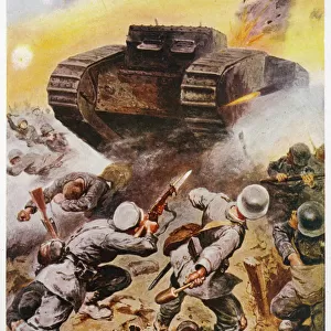 Battles Metal Print Collection: Battle of the Somme