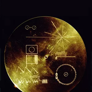 Space Exploration Metal Print Collection: Voyager 2