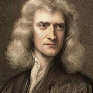 Scientists Fine Art Print Collection: Sir Isaac Newton
