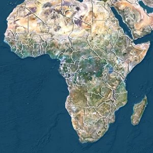 Burundi Canvas Print Collection: Maps