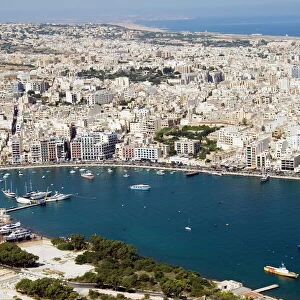 Malta Metal Print Collection: Aerial Views