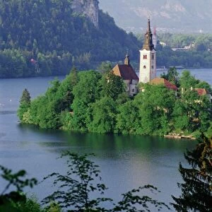 Slovenia Metal Print Collection: Lakes