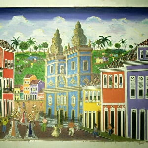 Brazil Canvas Print Collection: Salvador