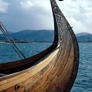Historic Cushion Collection: Viking ships and weaponry