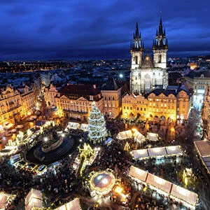 Christmas Mouse Mat Collection: Christmas Markets