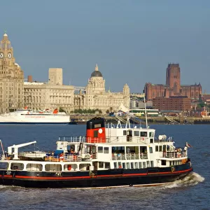 Popular Themes Canvas Print Collection: River Mersey