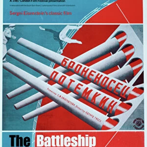 Movie Posters Metal Print Collection: Battleship Potemkin