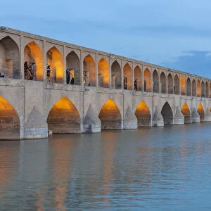 Bridges Fine Art Print Collection: Si-o-se-Pol Bridge, Iran