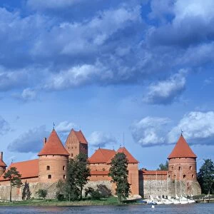 Lithuania Canvas Print Collection: Castles
