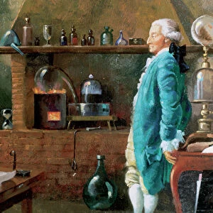 Famous inventors and scientists Canvas Print Collection: Antoine Lavoisier