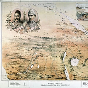 Sudan Canvas Print Collection: Maps