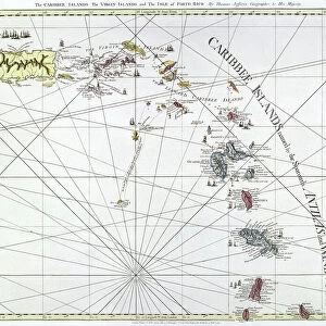 US Virgin Islands Cushion Collection: Maps