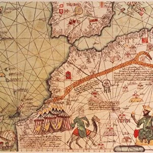 Mali Canvas Print Collection: Maps